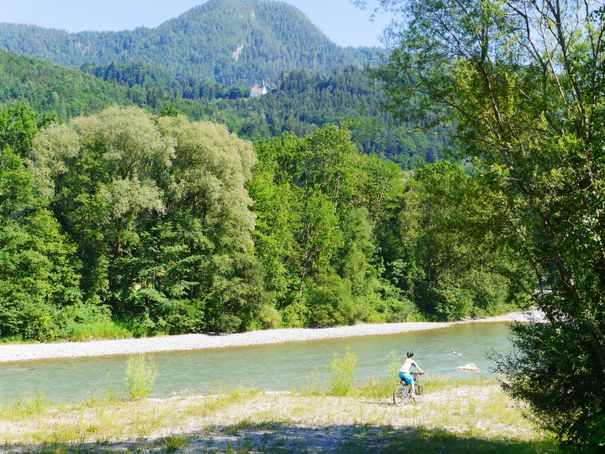 Radeln an der Salzach