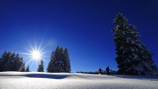 Winterlandschaft Obere Hemmersuppenalm