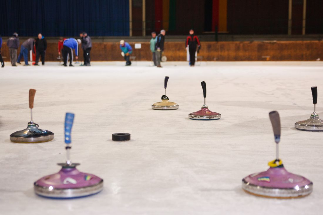 Eisstockschießen Eishalle Ruhpolding